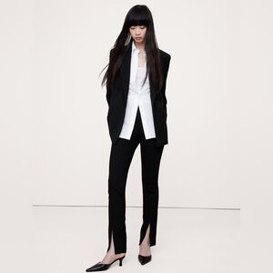 NWT! Banana Republic Black Split Hem Skinny Everywhere Ponte Pant - Multiple 💛